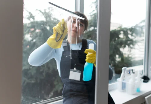 Nettoyage de vitres intérieures et extérieures à Géronce